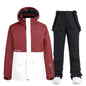 Unisex Winter Snow Ski Suit Jacket and Pants Set