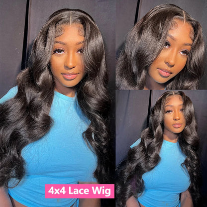 Body Wave Lace Front Wig Human Hair 200 Density