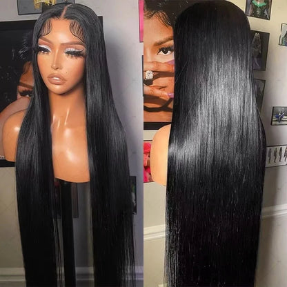 Bone Straight 13x6 HD Lace Frontal Wig 200% Density