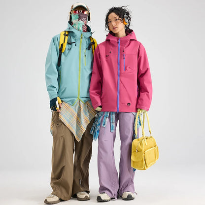 Unisex Waterproof Hiking Jacket Windbreaker