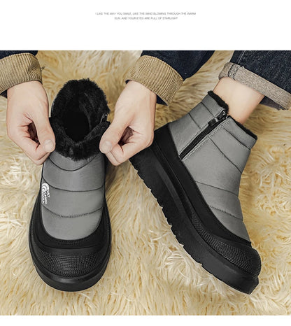 Men's High Top Ankle Snow Boots Size 44