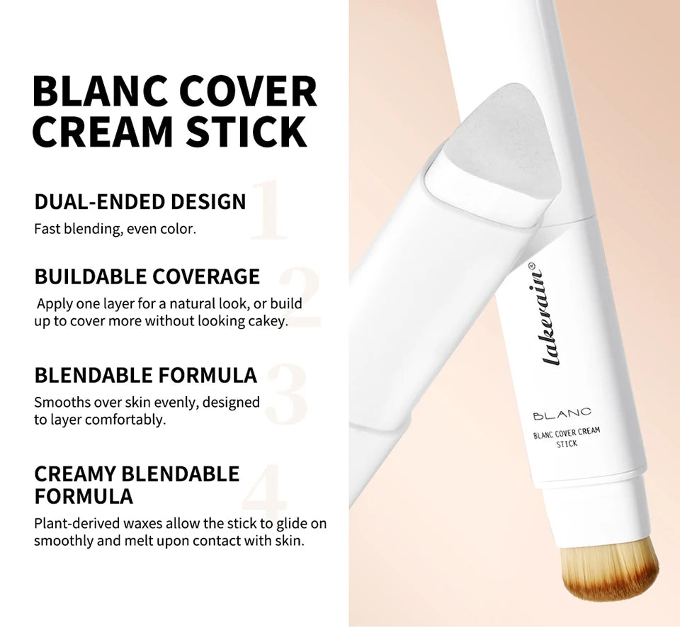 Lakerain Color Changing Foundation Stick Cream Waterproof