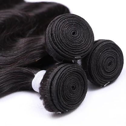 Body Wave Brazilian Human Hair Extensions 10-40 Inch