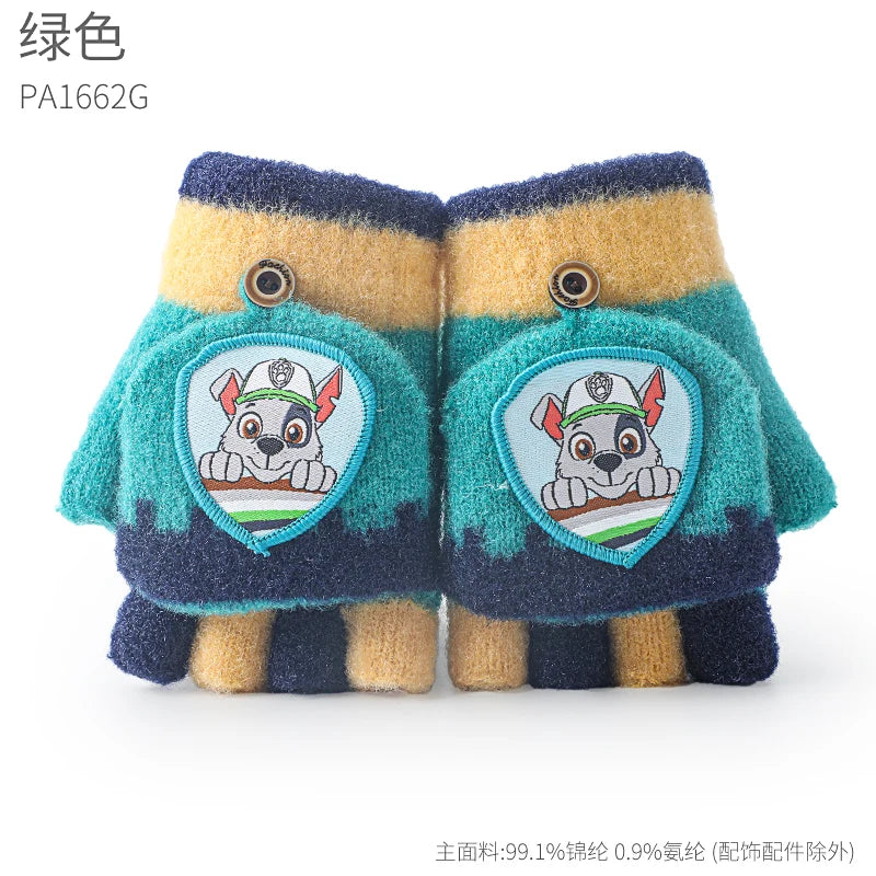 Paw Patrol Winter Gloves for Kids Unisex Polyester