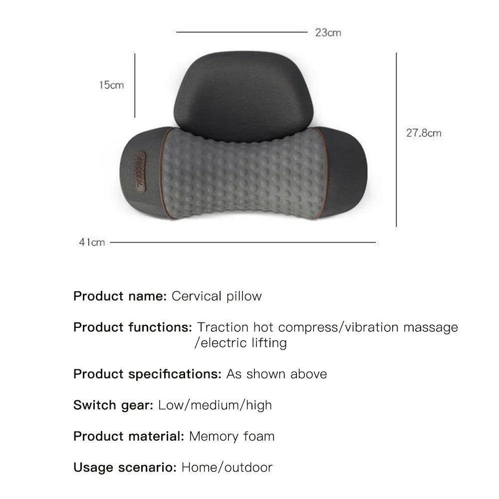 Heated Neck Massage Pillow