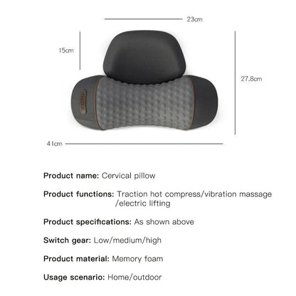 Heated Neck Massage Pillow