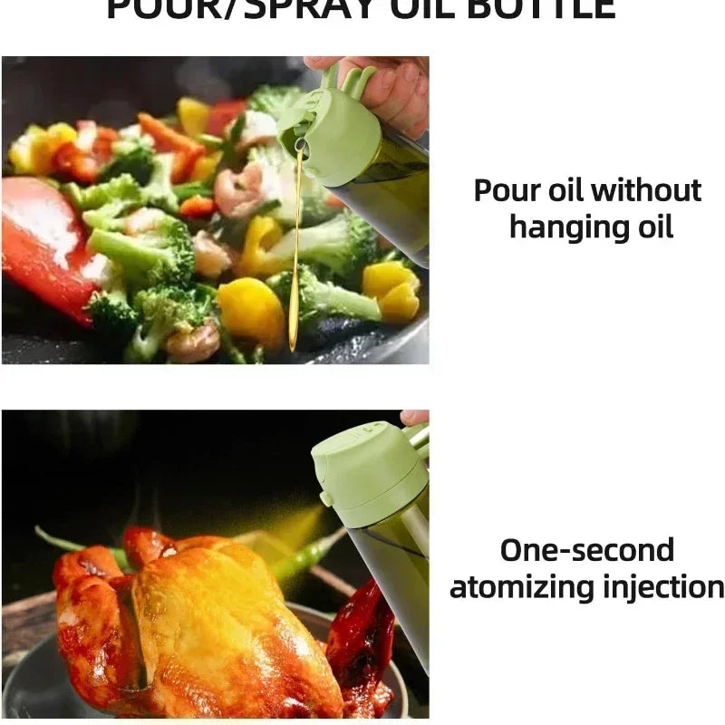 500ML Leakproof Olive Oil Sprayer Bottle