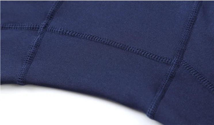Men's Thermal Fleece Leggings Compression Pants 3XL