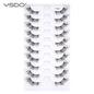 YSDO 5/10 Pairs Natural Soft Black Half Lashes