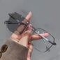 Glazzy TR Stainless Steel Square Photochromic Eyeglasses