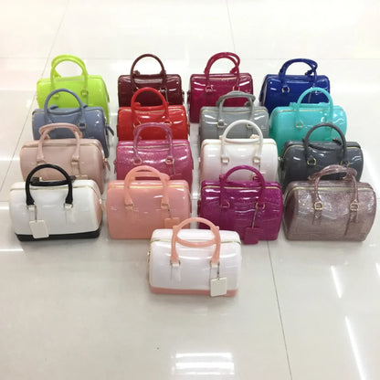 Jelly Bag Crossbody Pillow Bag in Macaron Colors