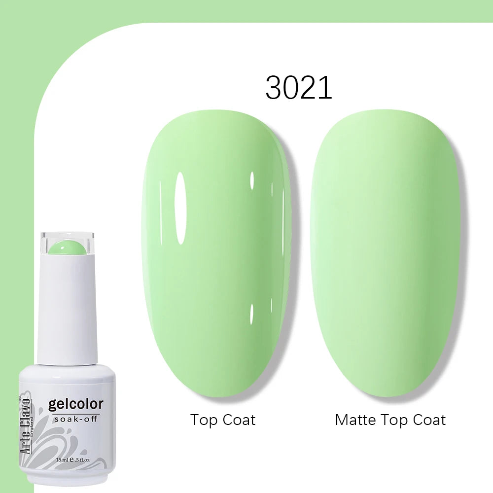 Arte Clavo 15ml UV Gel Nail Polish Summer Colors