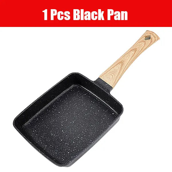 Nonstick Japanese Omelette Pan with Detachable Handle
