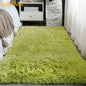 VIKAMA Solid Color Polyester Plush Carpet
