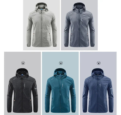 Men's UV Protection Quick Dry Windbreaker Jacket