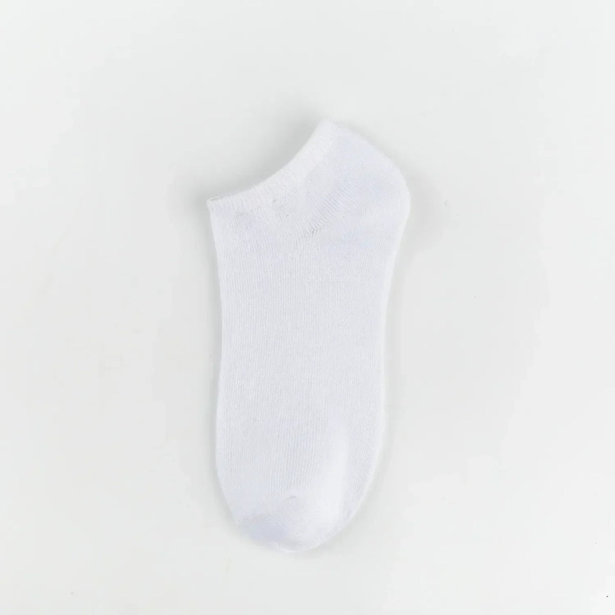 Unisex Ankle Socks Cotton Breathable Sports Black White Gray