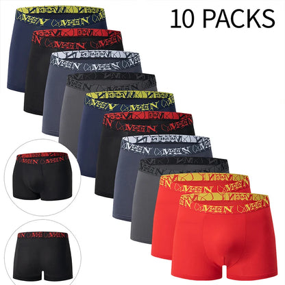 Men's Printed Boxer Shorts Comfortable Plus Size