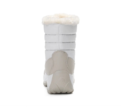 Women’s Waterproof Ankle Snow Boots with Fur Lining