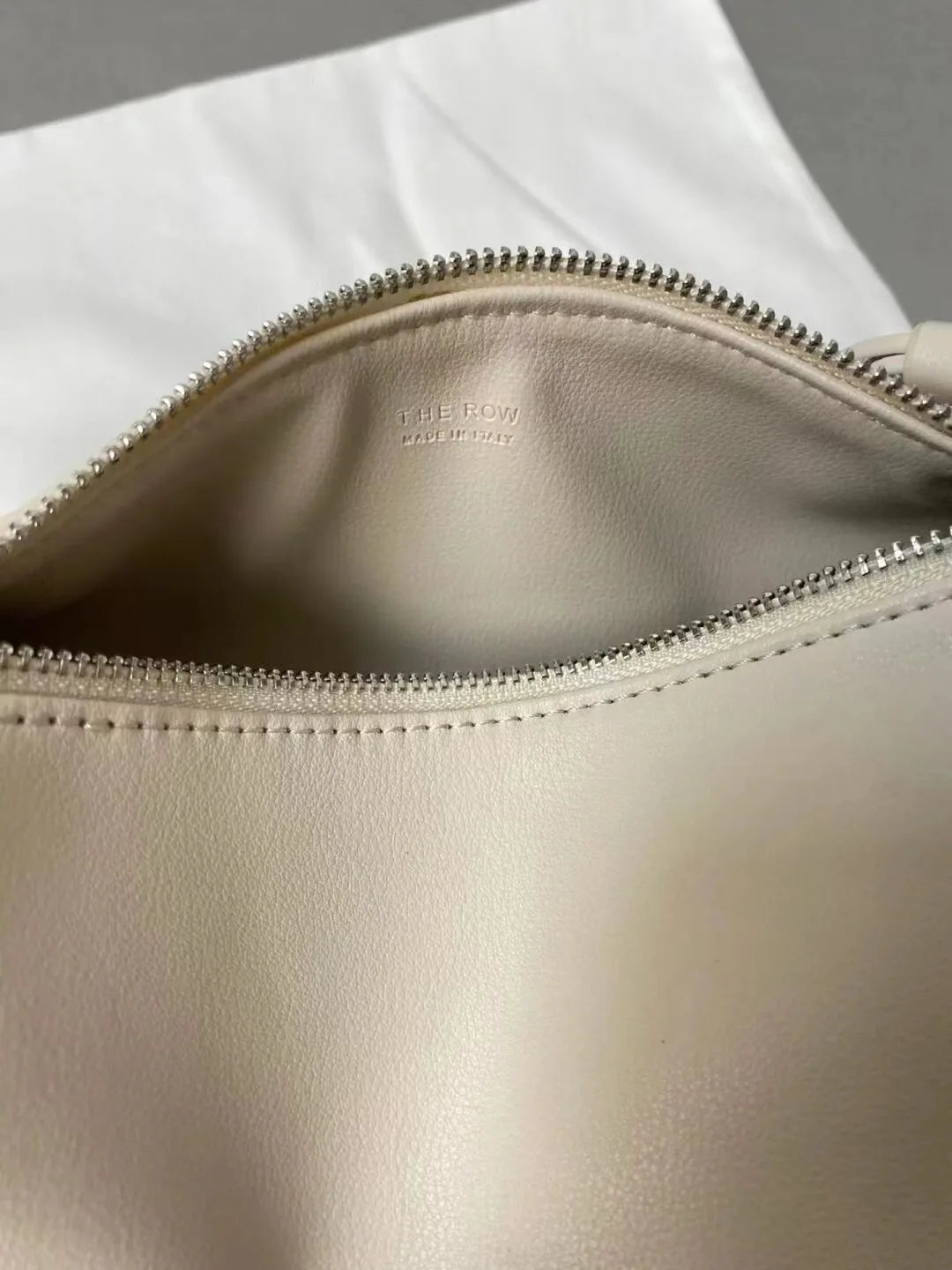 Soft Cowhide Mini Crossbody Bag with Split Leather
