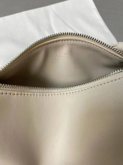 Soft Cowhide Mini Crossbody Bag with Split Leather