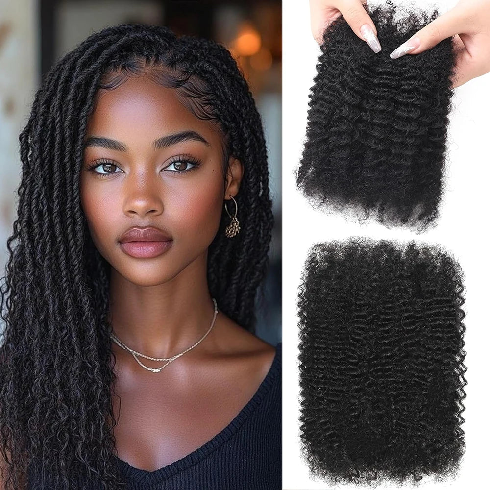 Afro Kinky Human Hair for Dreadlock Extensions