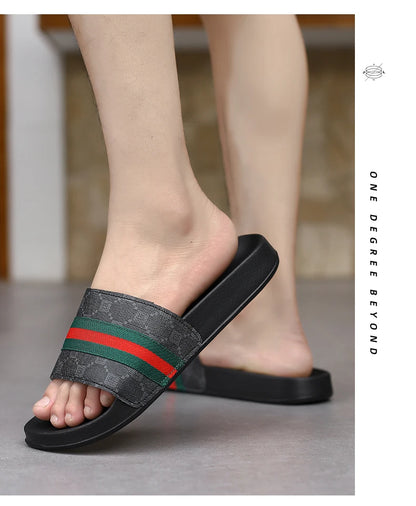 Men's Ultra Soft Non-slip PVC Slippers for Summer