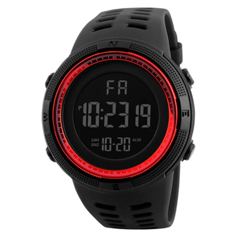 Men's Military Sports LED Digital Watch with Luminous Features