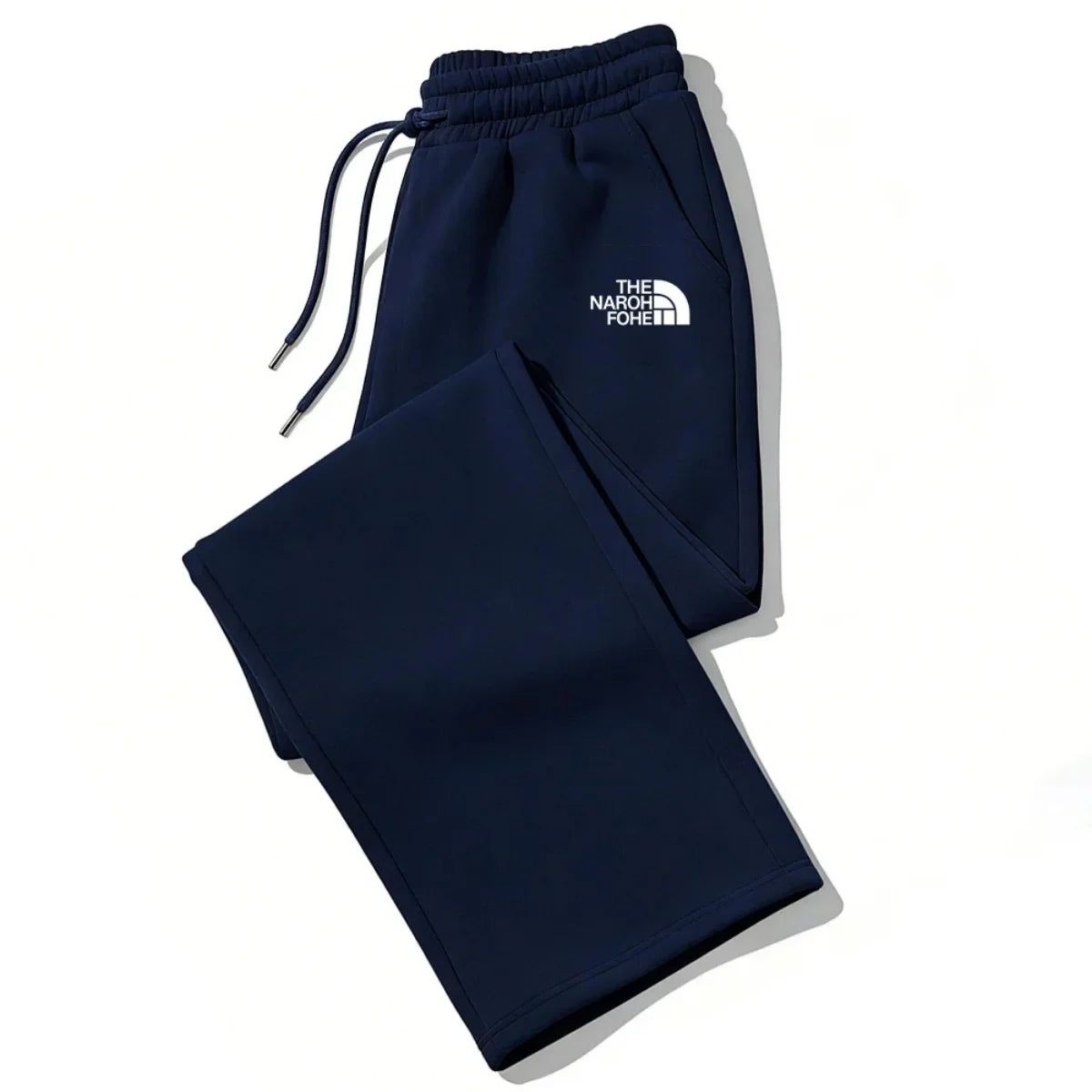 Womens Fleece Straight Leg Joggers Casual Pants