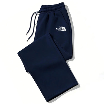 Womens Fleece Straight Leg Joggers Casual Pants