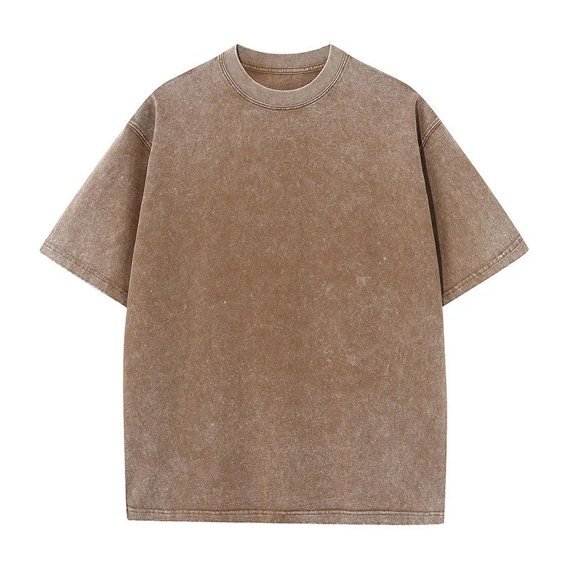 Vintage Cotton Short Sleeve T-Shirt for Women