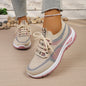 Women's Double-Color Canvas Work Sneakers