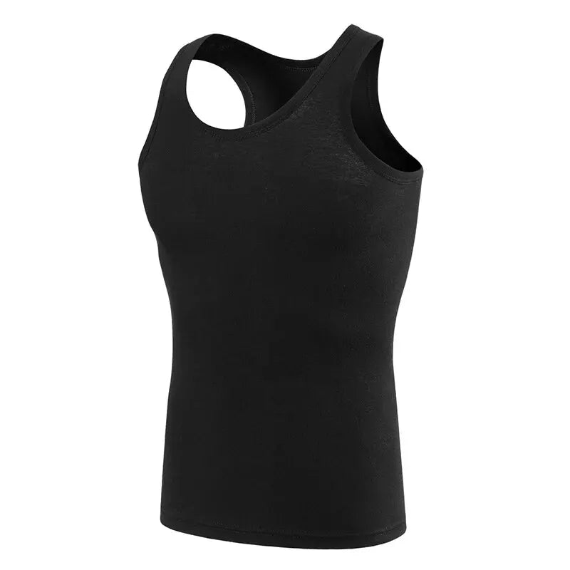 Men's Cotton Casual Sleeveless Vest for All Seasons