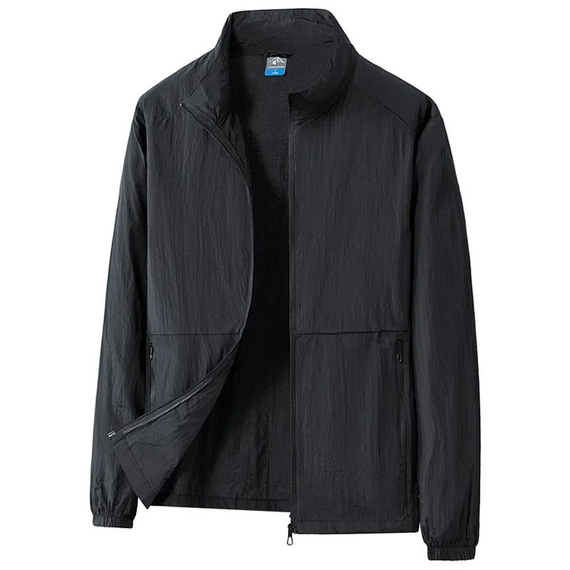 Oversize 7XL 8XL UV Protection Lightweight Jacket Men