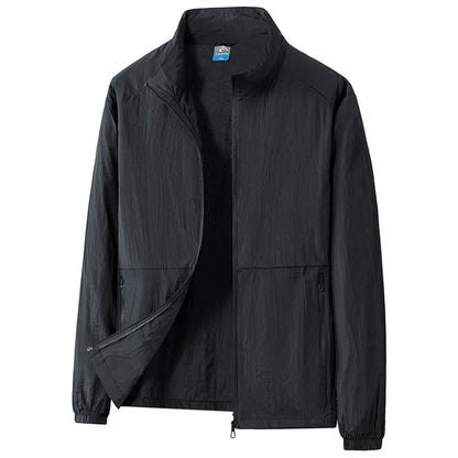 Oversize 7XL 8XL UV Protection Lightweight Jacket Men