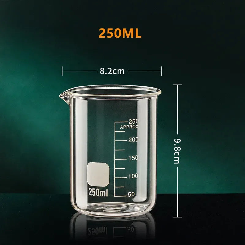 Glass Measuring Cup With Handle Heat-resistant 50-1000ml