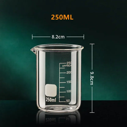 Glass Measuring Cup With Handle Heat-resistant 50-1000ml
