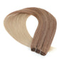 30 Inch Bone Straight Synthetic Hair Bundles Piano Blonde Ombre