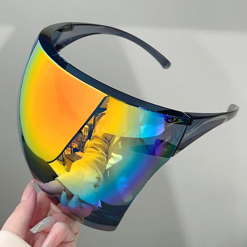 KAMMPT Futuristic Mirror Cycling Sunglasses Anti-UV