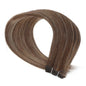 30 Inch Bone Straight Synthetic Hair Bundles Piano Blonde Ombre