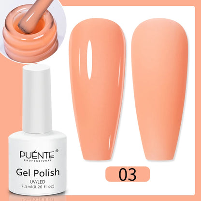Clear 3D No Wipe Sculpture Gel Nail Polish 15ML