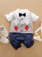 Cotton Baby Bodysuit Summer Short Sleeved Unisex