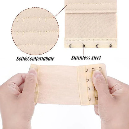 Bra Extender Adjustable Polyester Natural Color