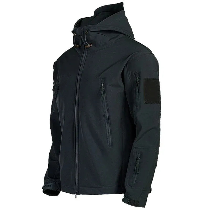 Men's Hooded Tactical Waterproof Bomber Jacket