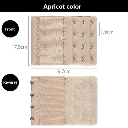 Bra Extender Adjustable Polyester Natural Color
