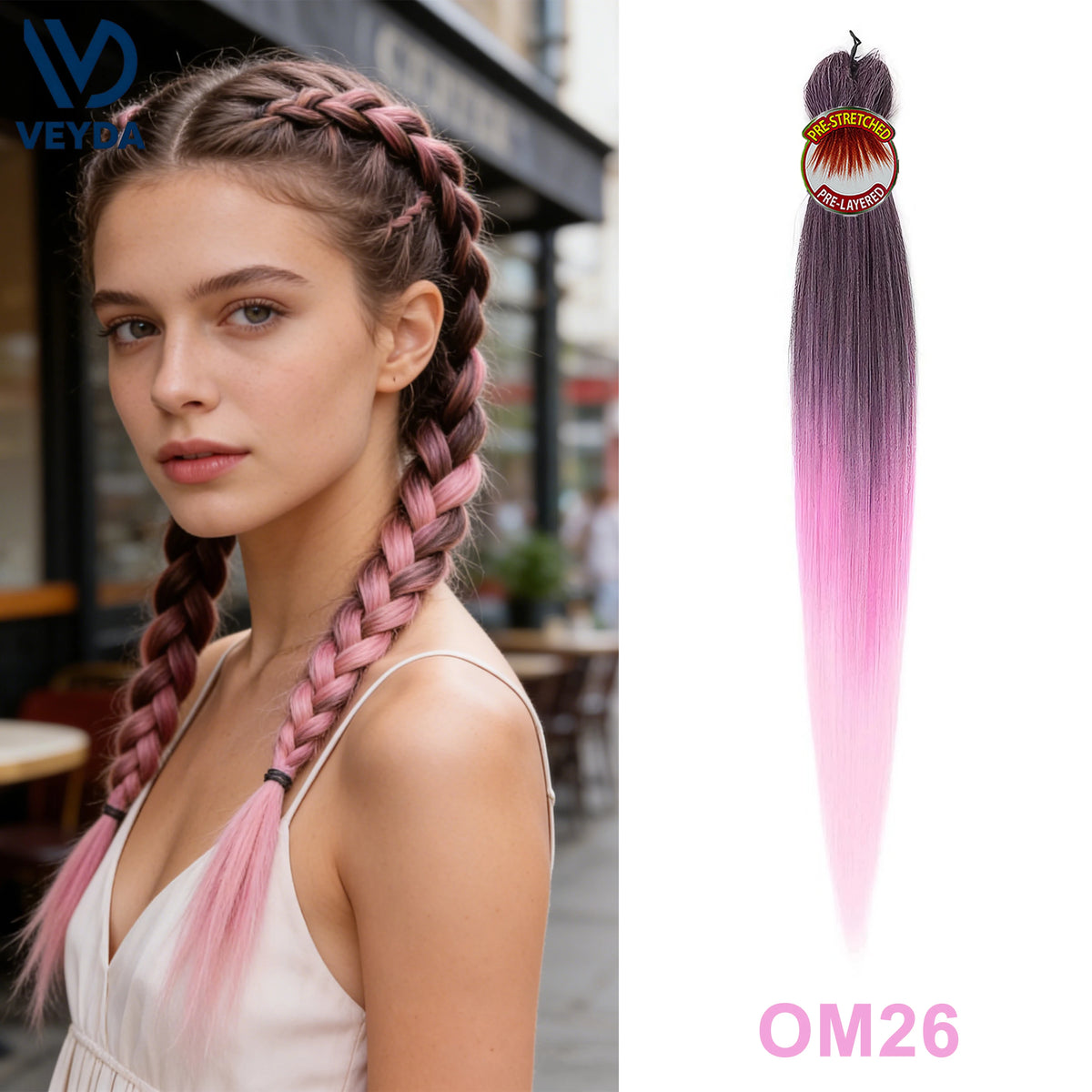 26 Inch Kanekalon Jumbo Box Crochet Hair Extensions