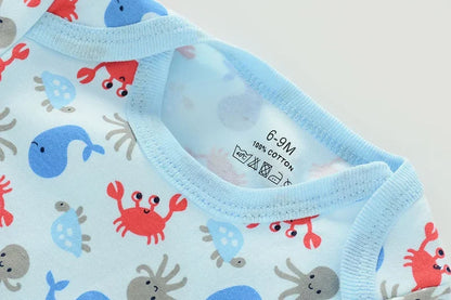 Baby Bodysuit Summer Romper for Newborns 0-12M