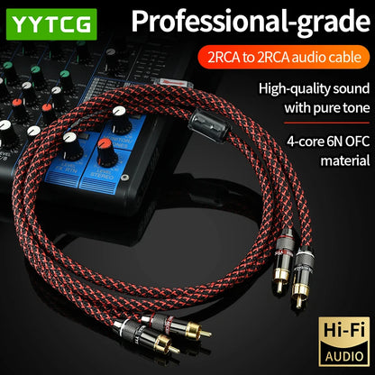 Hi-Fi Stereo RCA Audio Cable