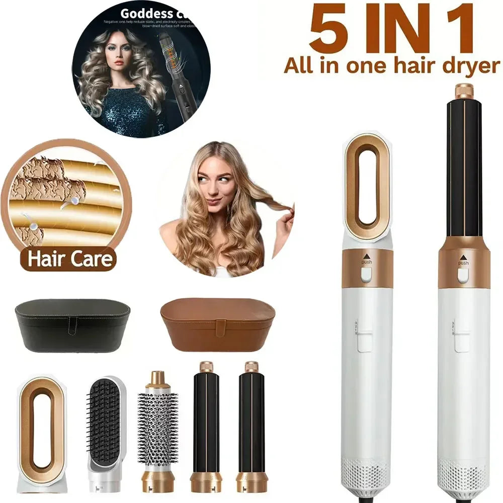 5 in 1 Hair Dryer Brush Set Professional Styling Tool