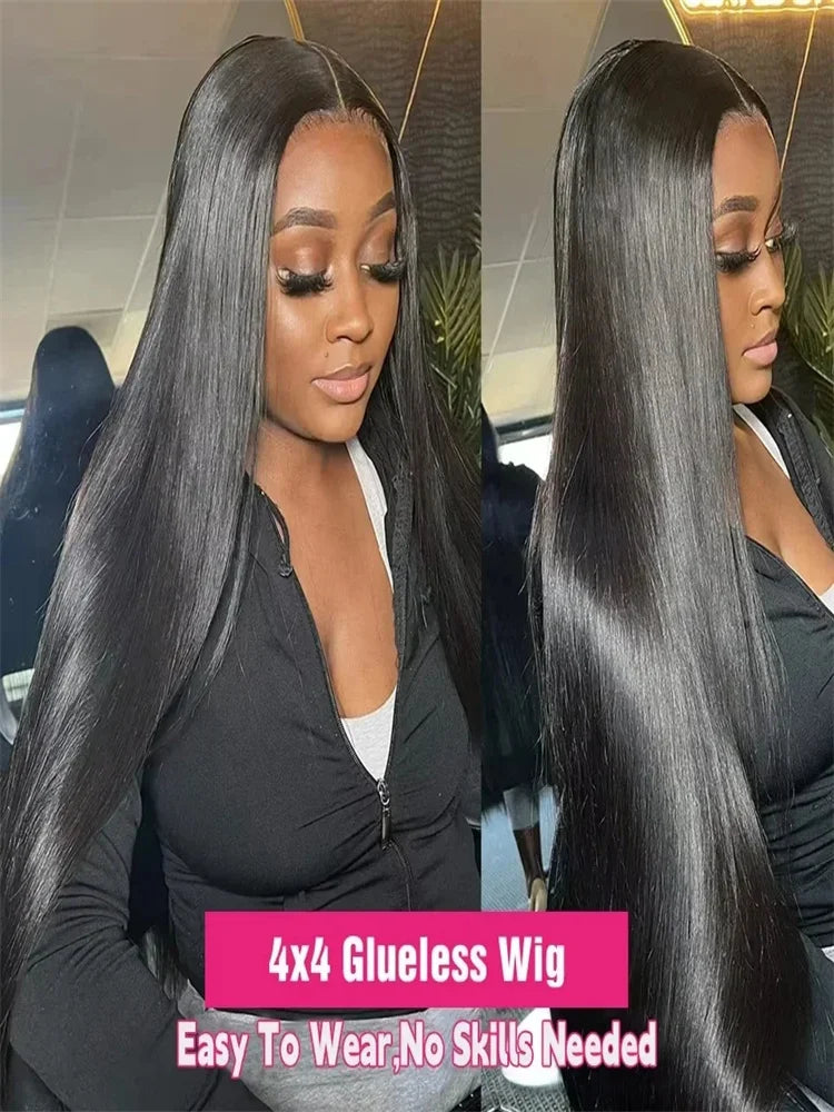 Bone Straight Human Hair Lace Front Wig 360