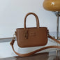 Women's Small Square Nylon Shoulder Bag for Mobile Phone